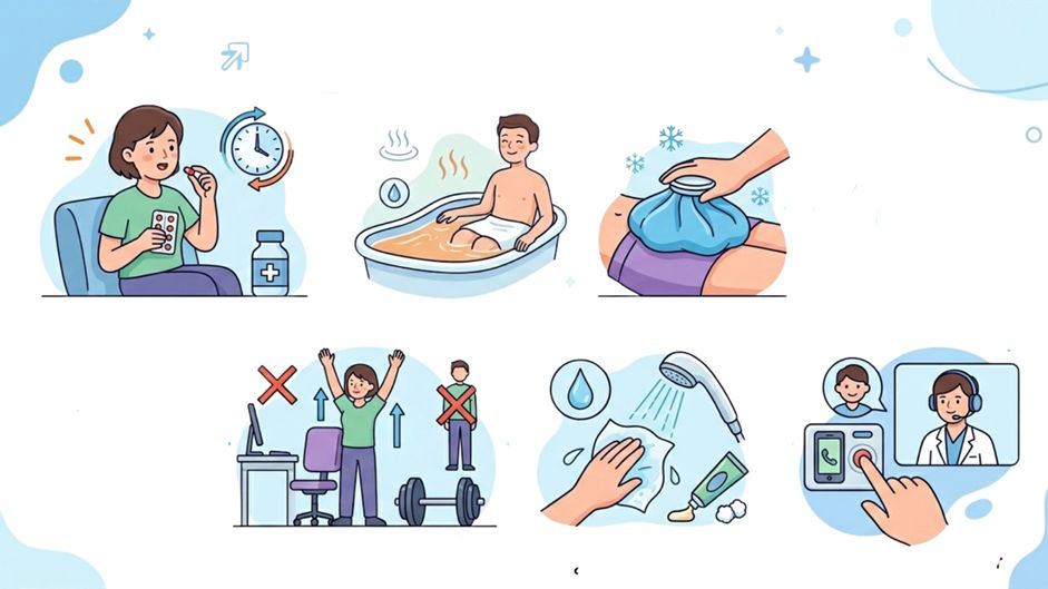 痔瘡術後護理指南！有效緩解的方法一覽！